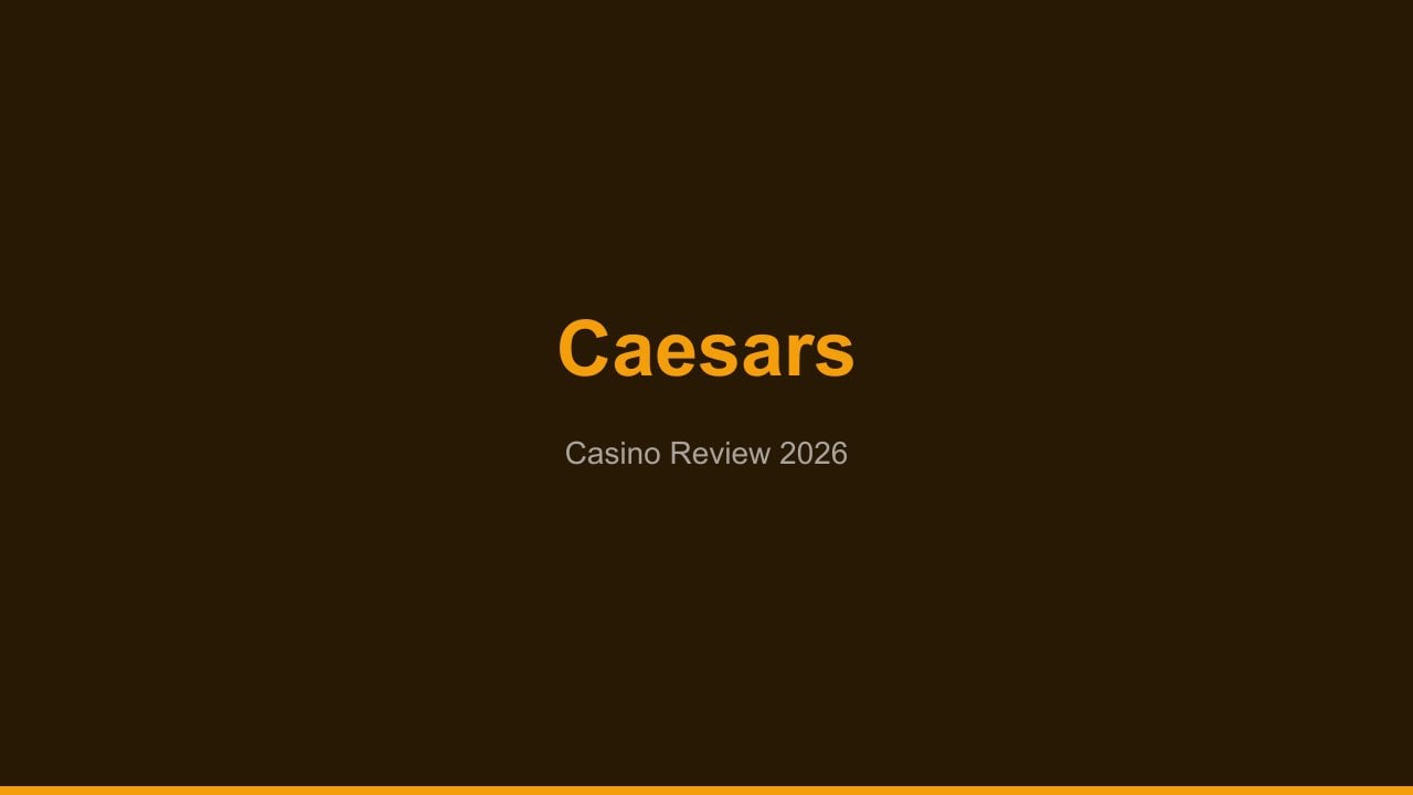 Caesars Casino Online Review: Palace of Chances Games review