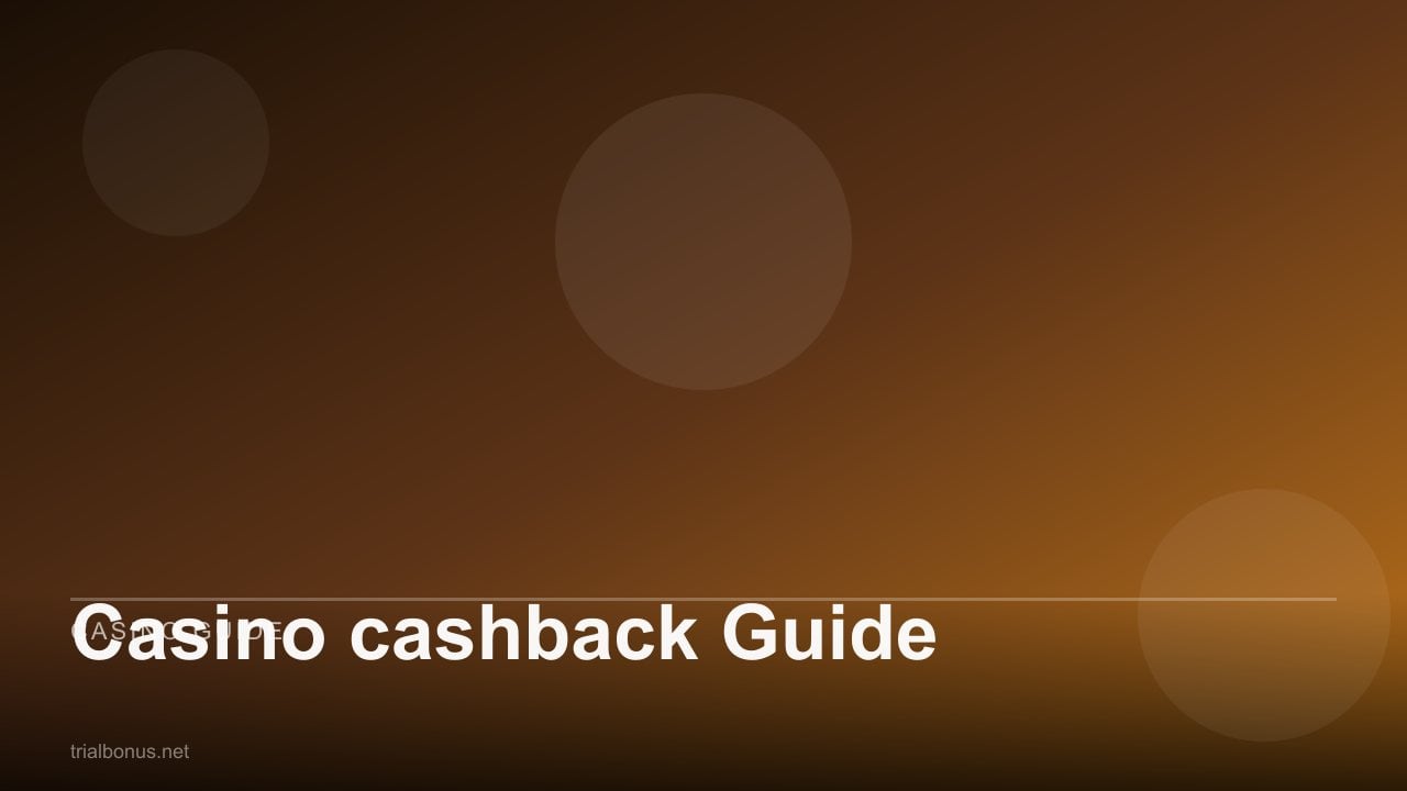 Casino cashback Guide review