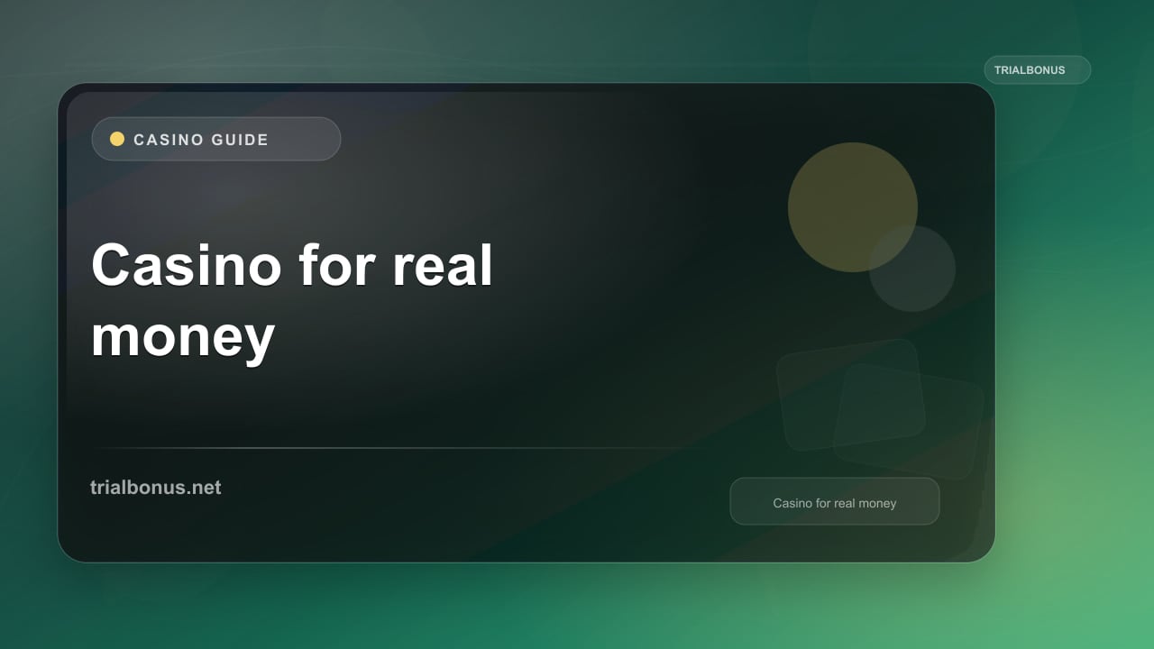 Casino for real money UK Guide review