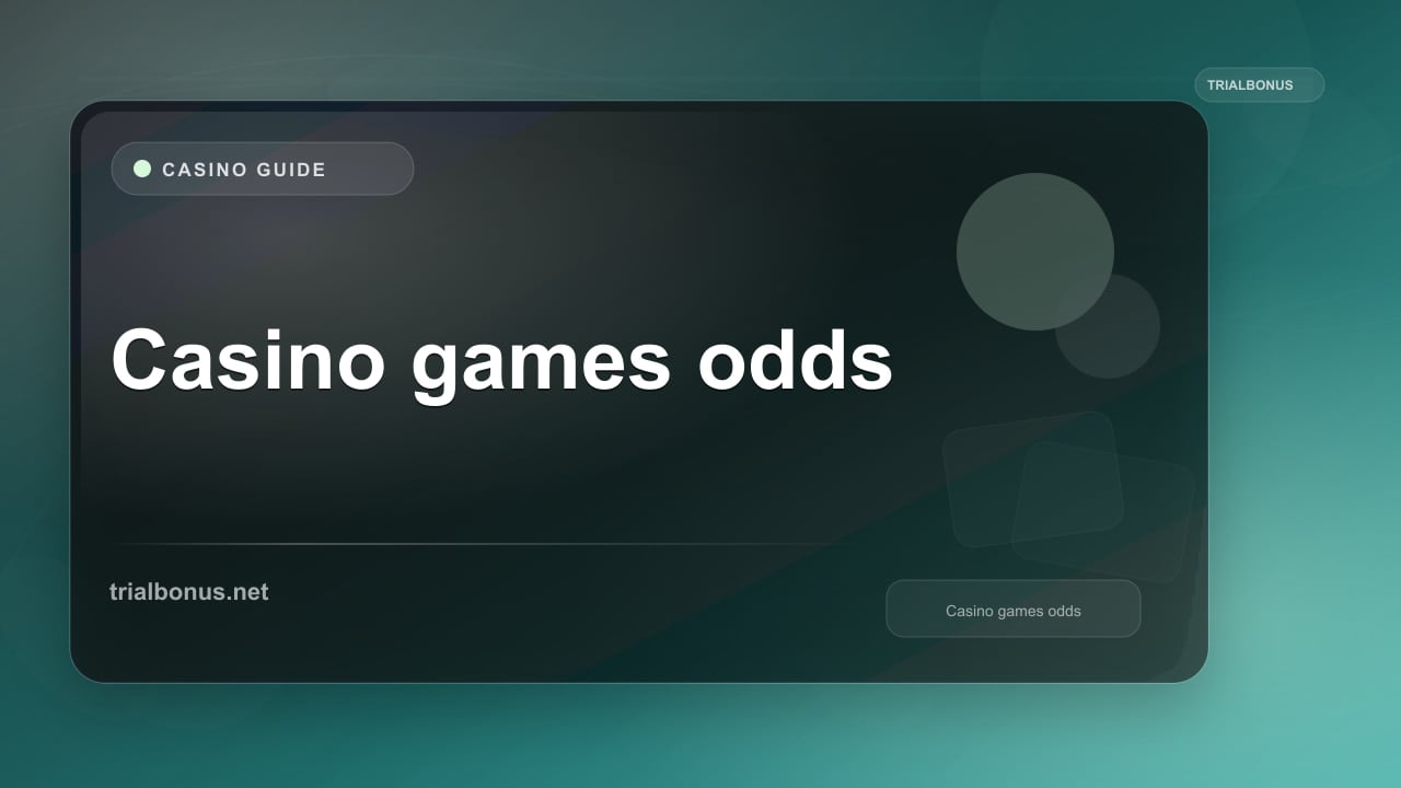 Casino games odds Guide review
