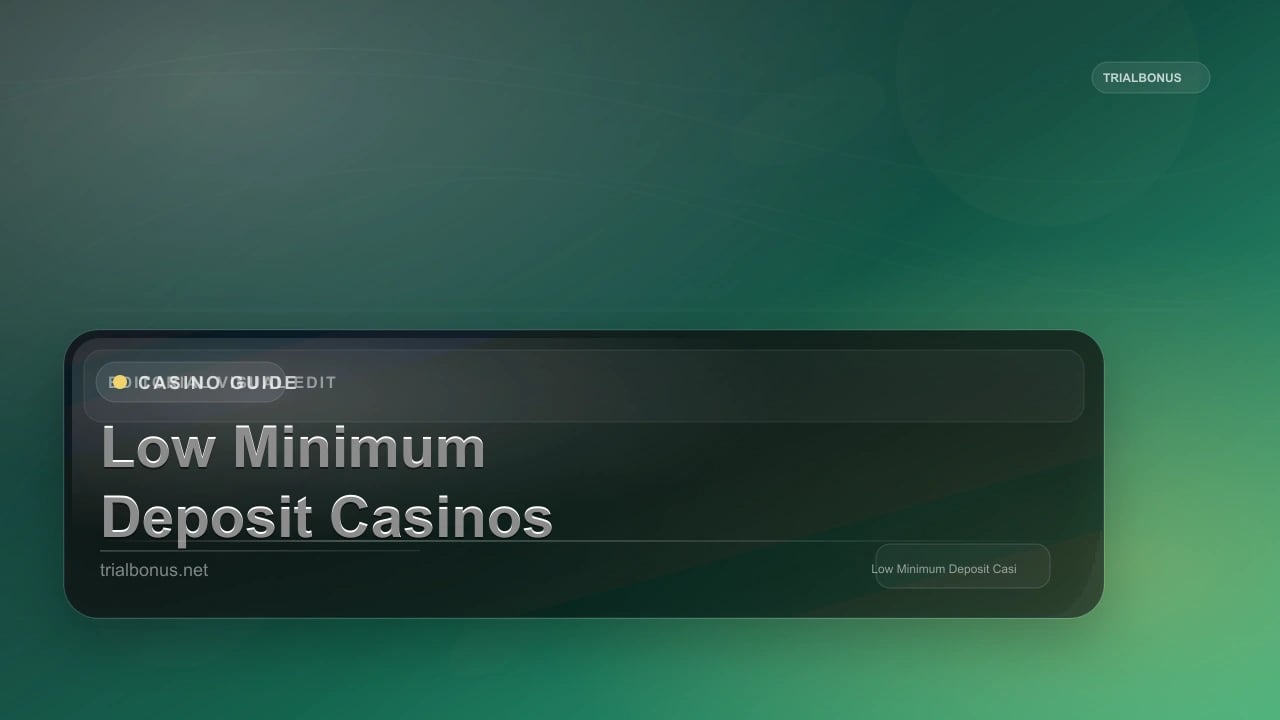 Low Minimum Deposit Casinos review