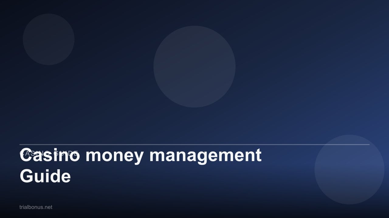 Casino money management Guide review