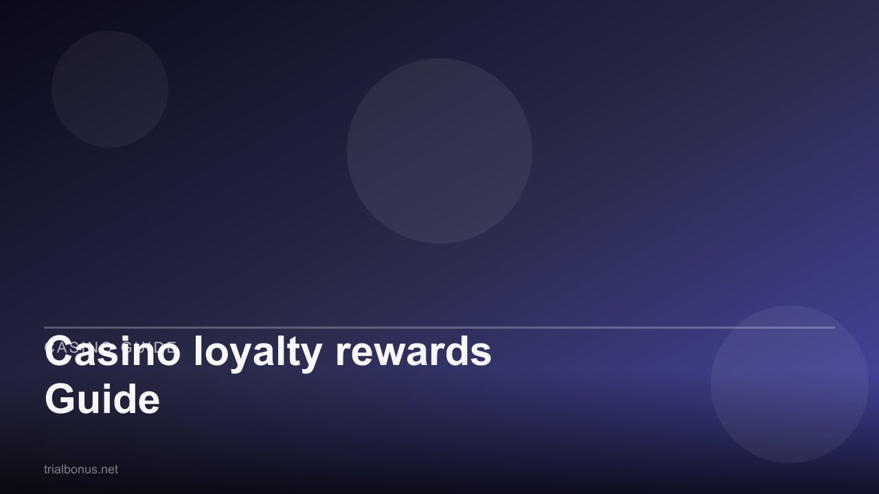 Casino loyalty rewards Guide review