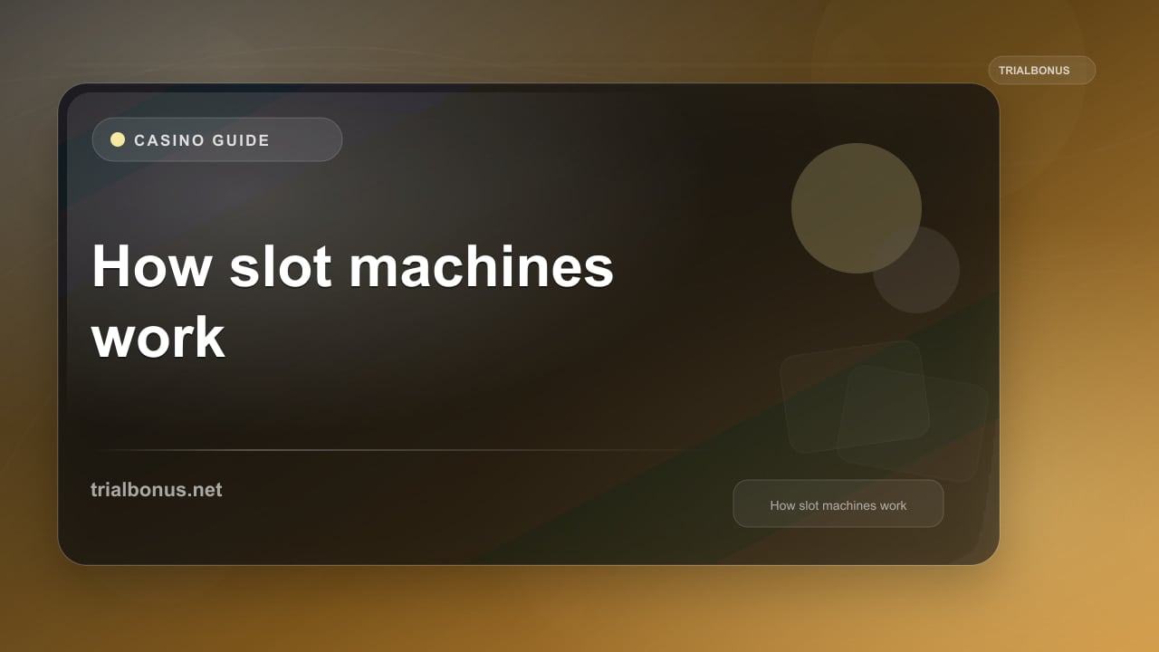 How slot machines work Guide review