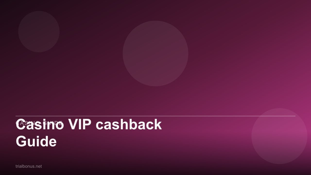 Casino VIP cashback Guide review