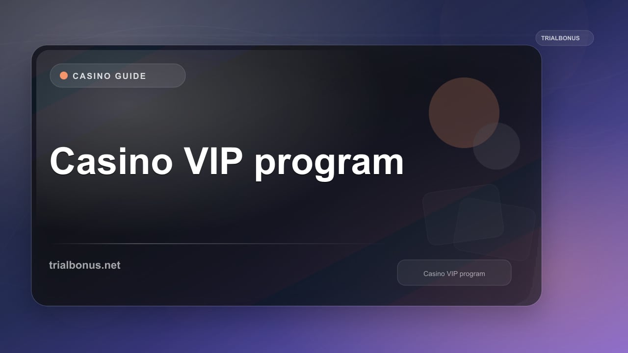 Casino VIP program Guide review