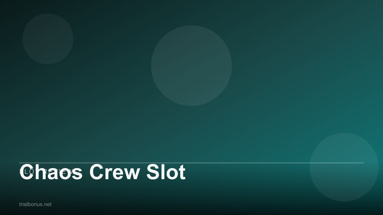 Chaos Crew Slot review