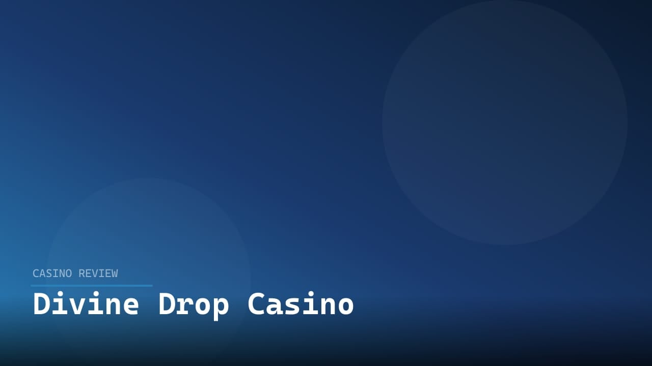 Divine Drop Casino review