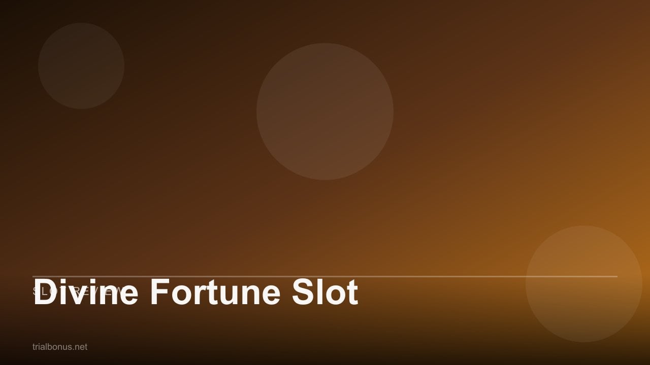 Divine Fortune Slot review