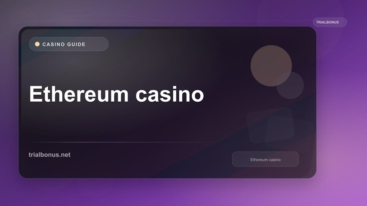 Ethereum casino Guide review