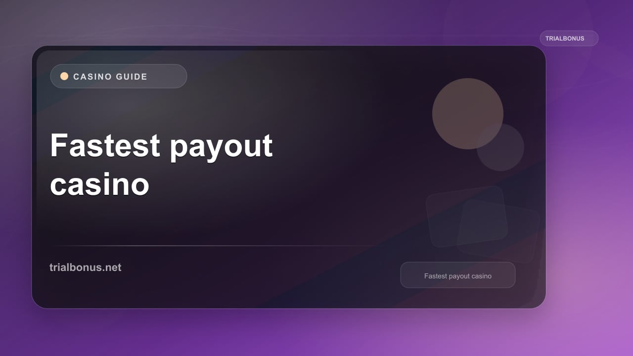 Fastest payout casino UK Guide review