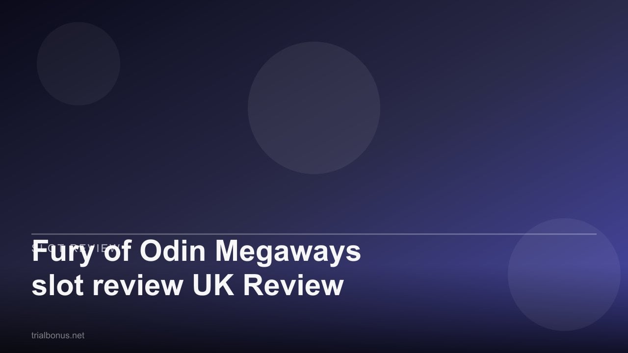 Fury of Odin Megaways slot review UK Review review