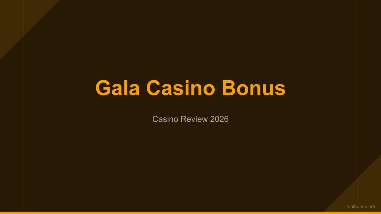 Gala casino bonus Guide review