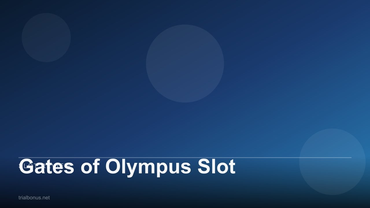 Gates of Olympus Slot review