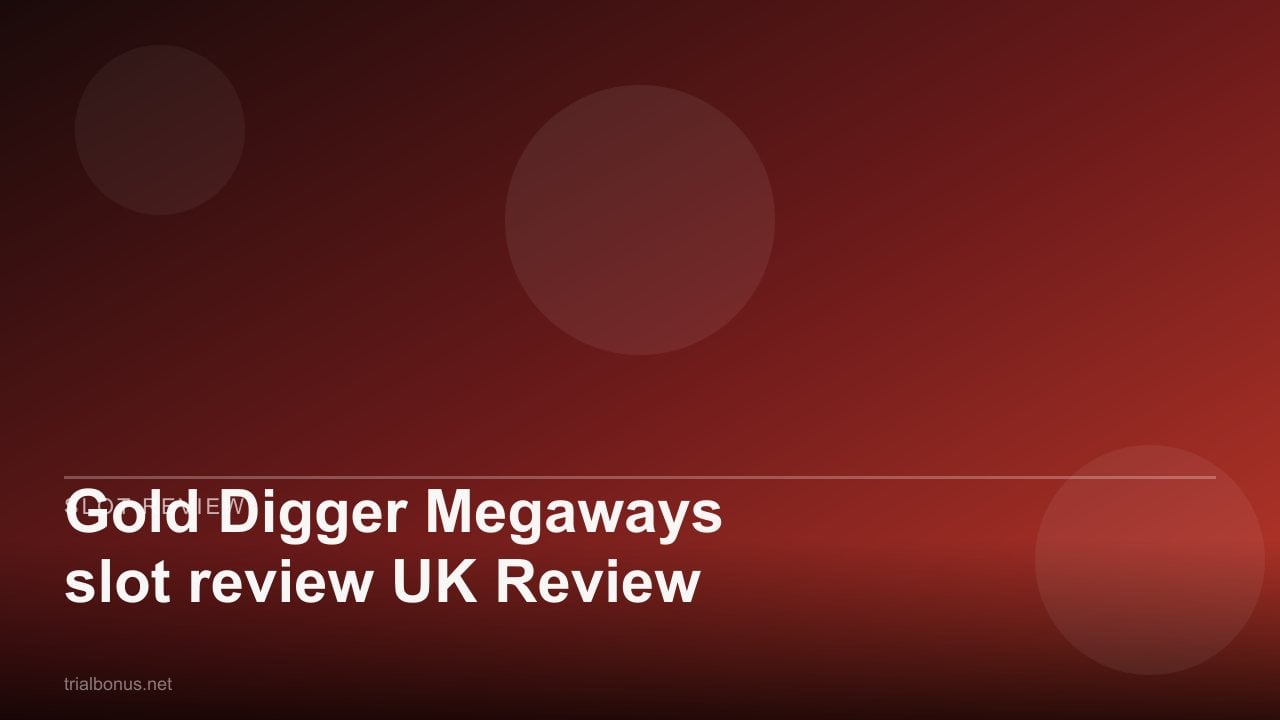 Gold Digger Megaways slot review UK Review review