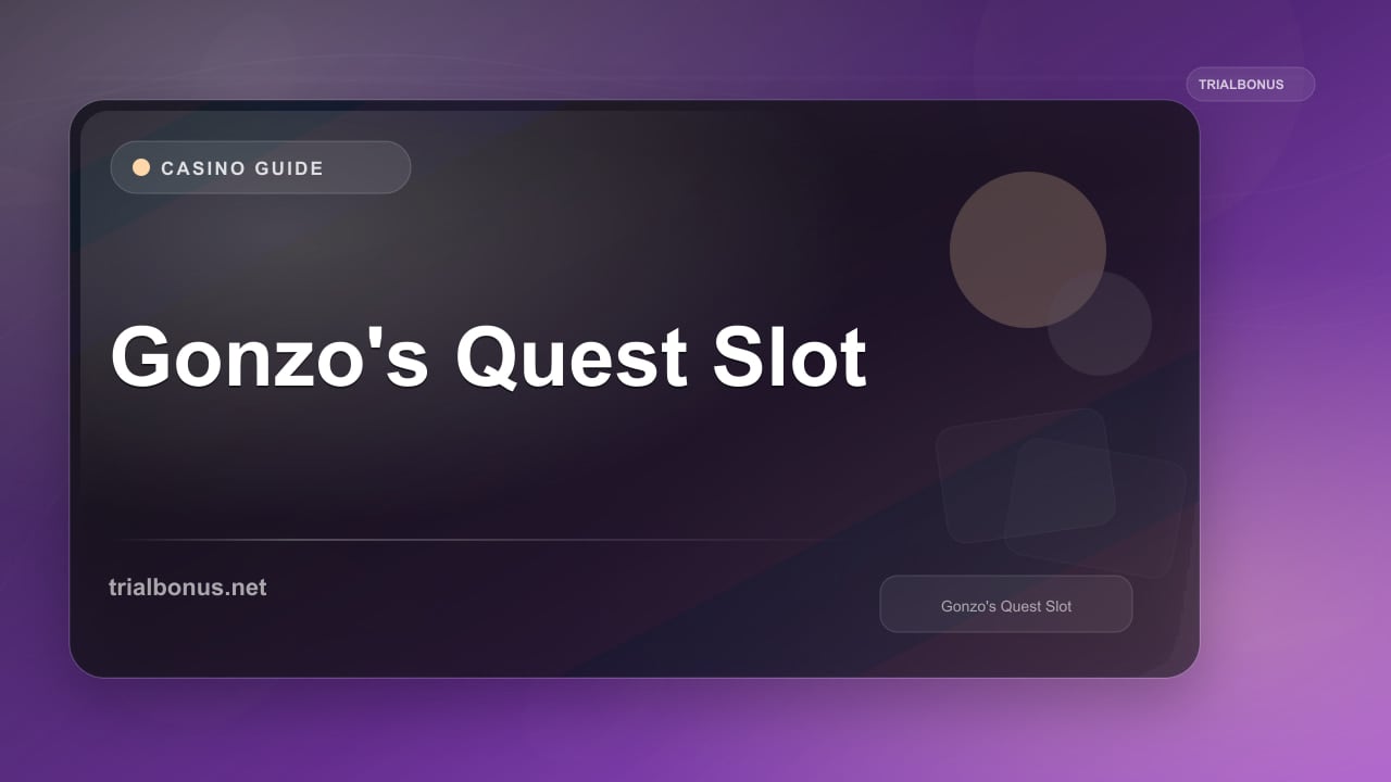 Gonzo's Quest Slot Guide review