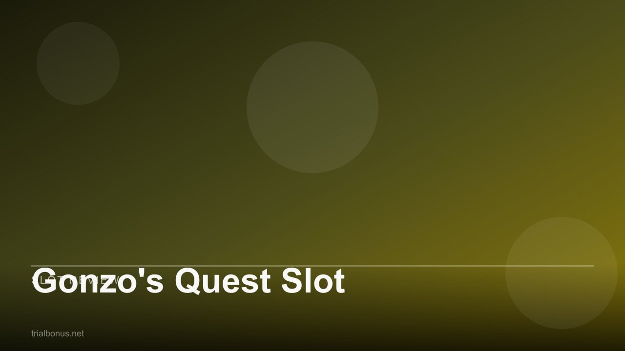 Gonzo's Quest Slot review