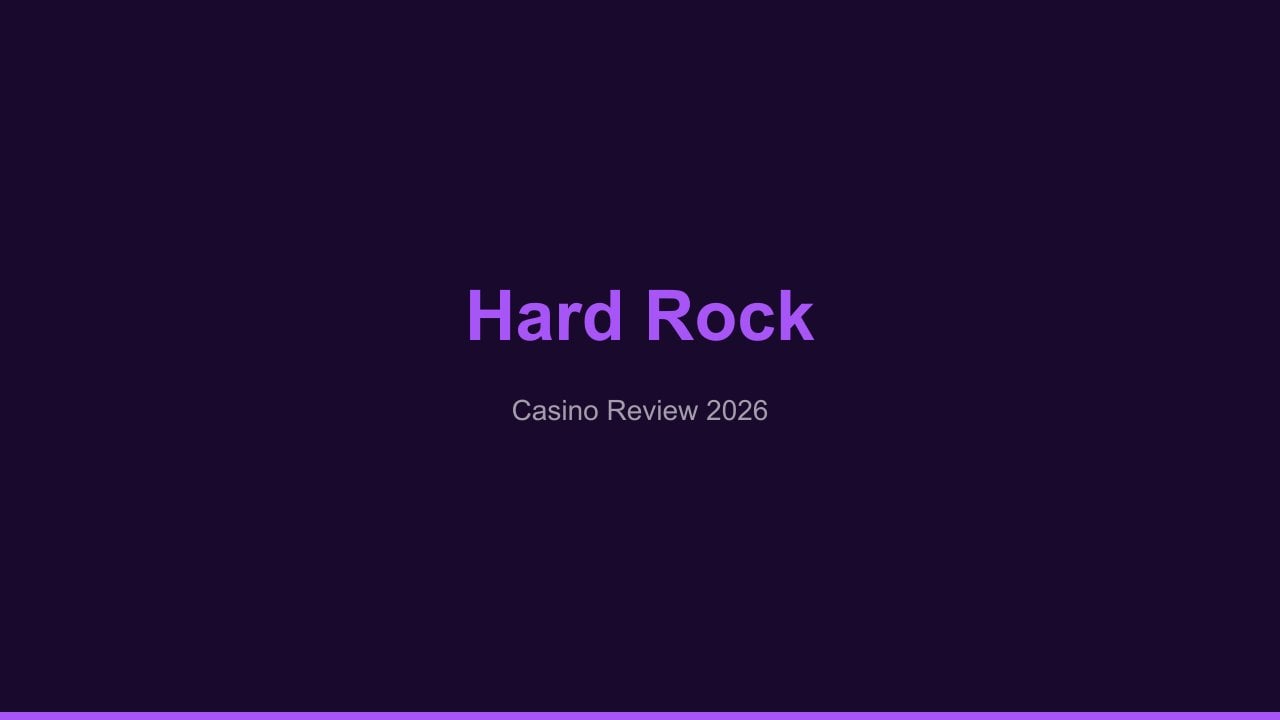 Hard rock online casino Review review