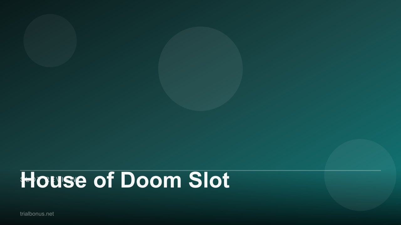 House of Doom Slot review