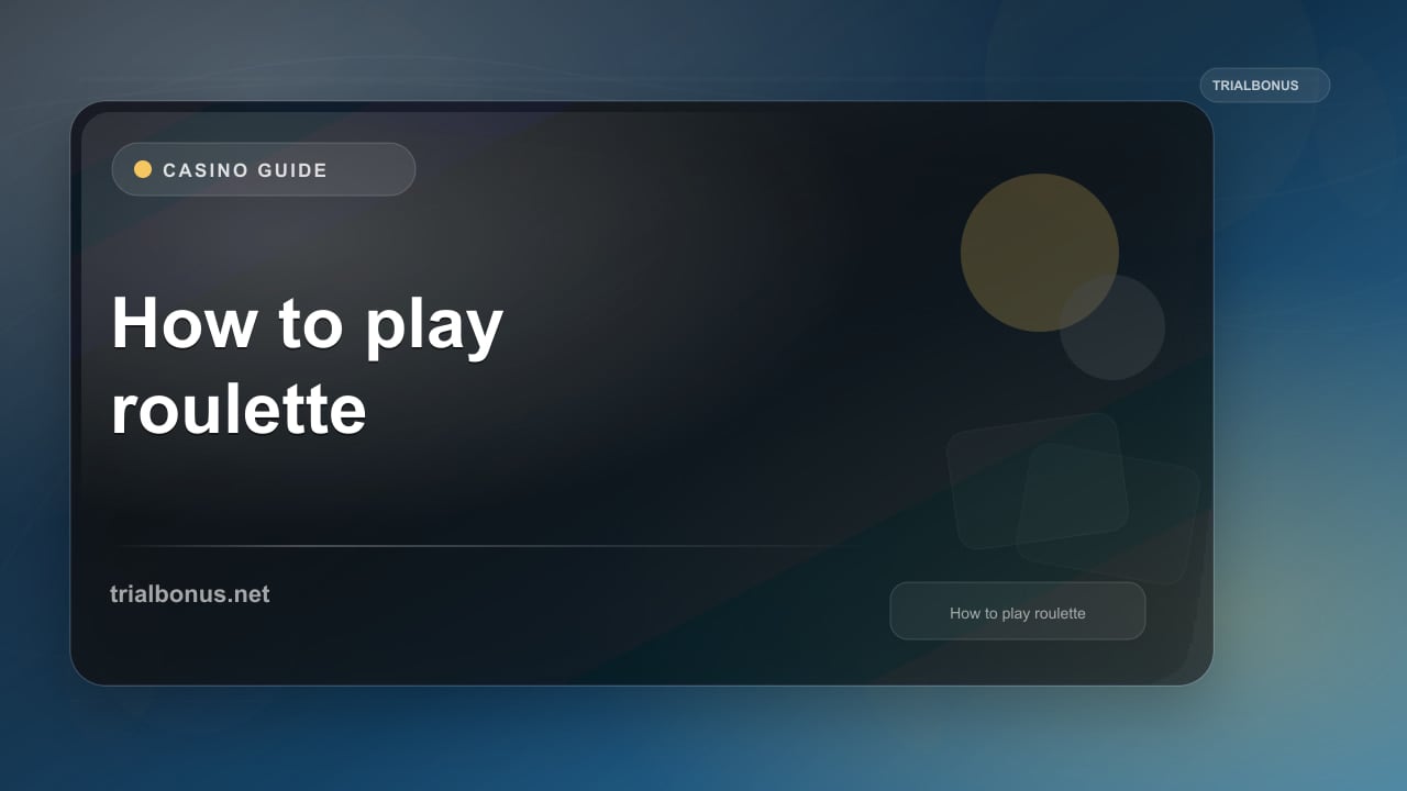 How to play roulette Guide review