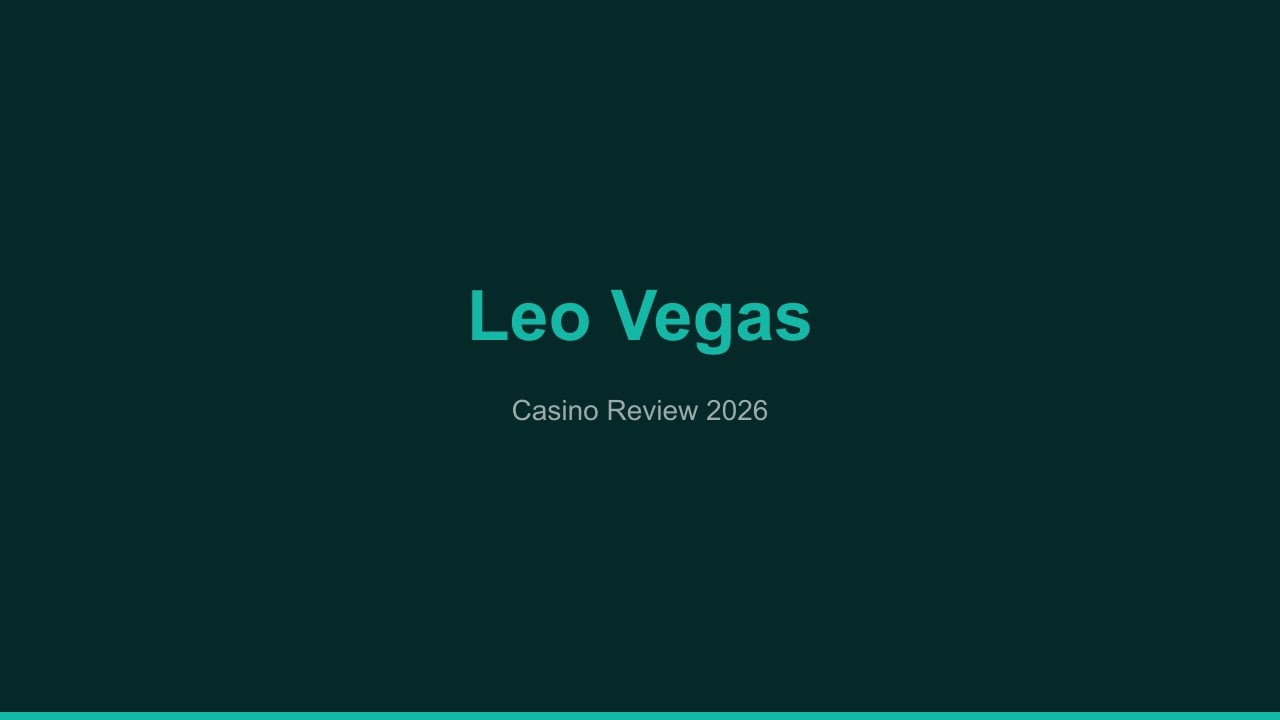 Leovegas casino Review review