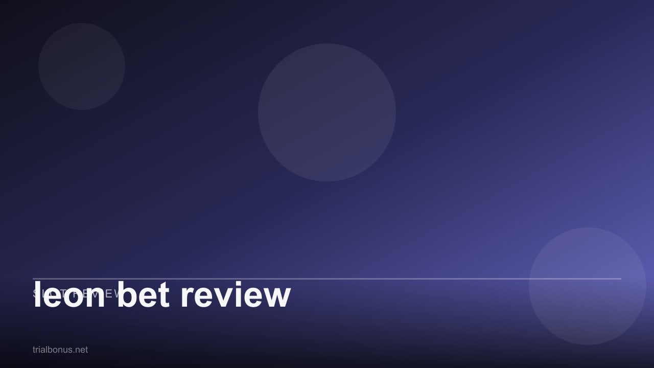 leon bet review review