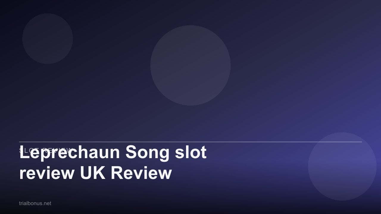 Leprechaun Song slot review UK Review review