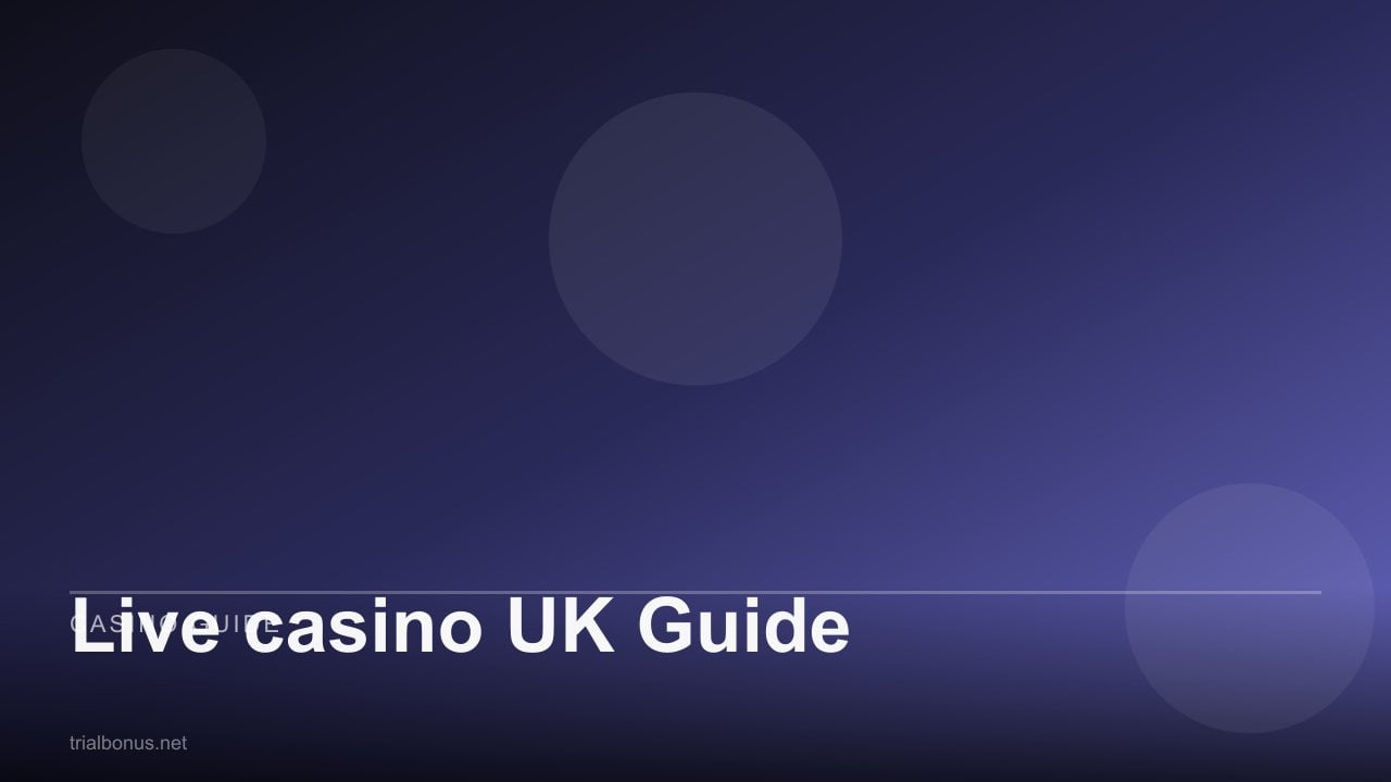 Live casino UK Guide review