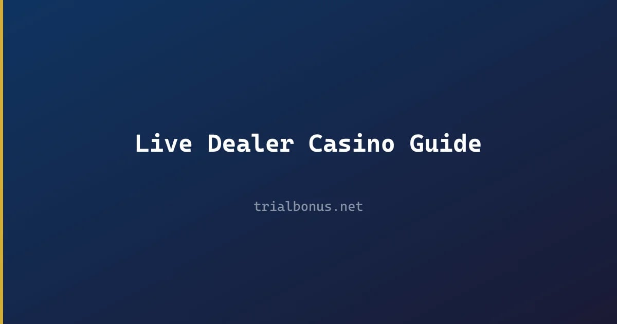 Live Dealer Casino Guide review