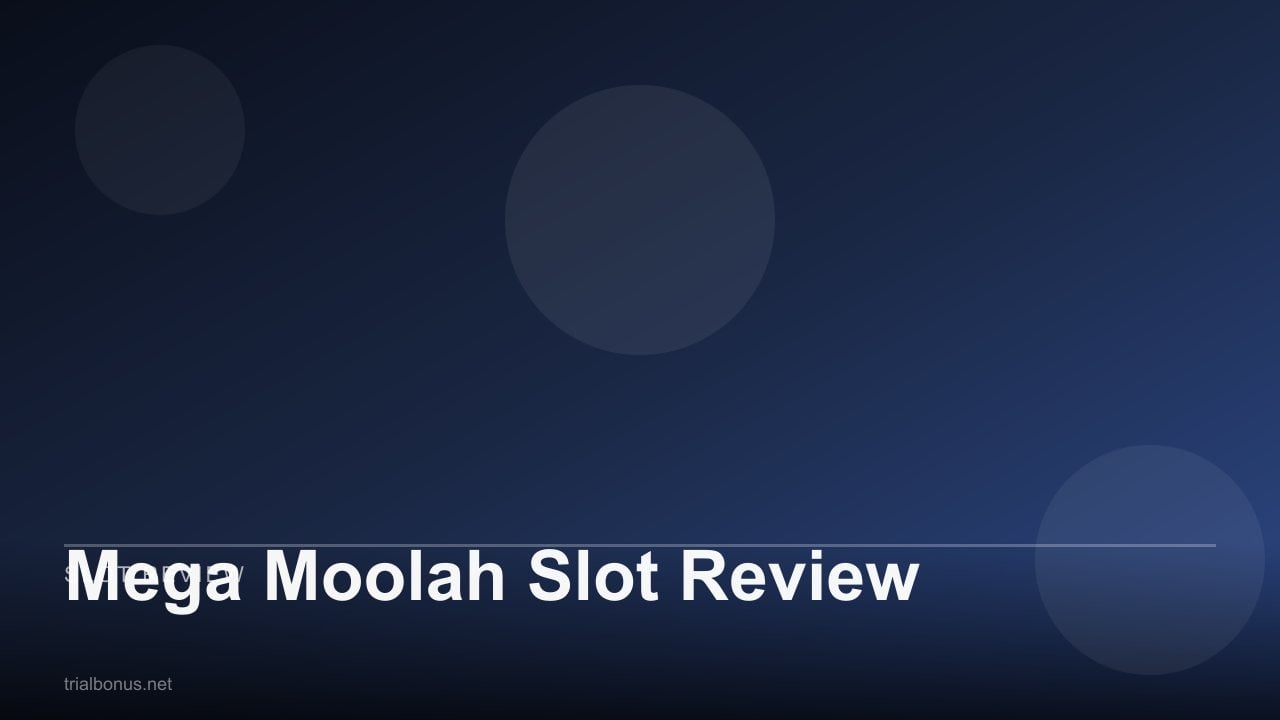 Mega Moolah Slot Review review