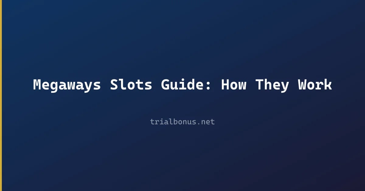 Megaways Slots Guide: How They Work review