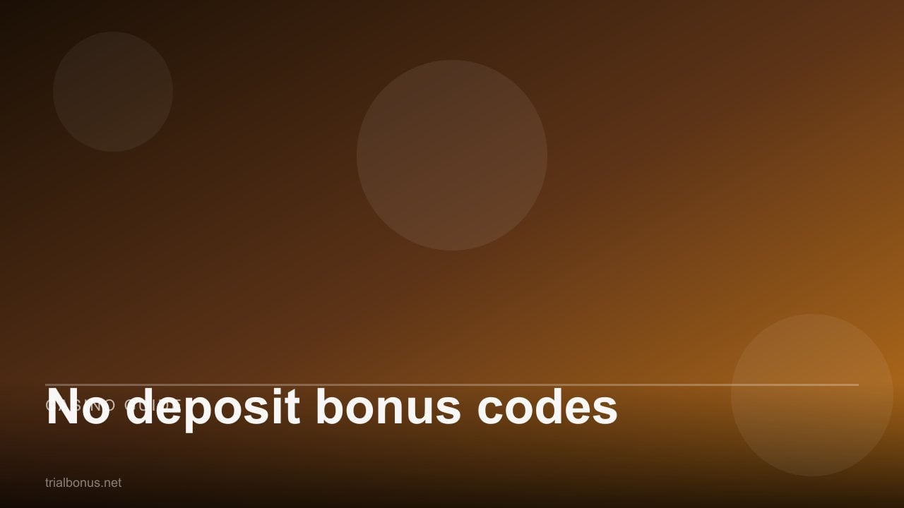 No deposit bonus codes review