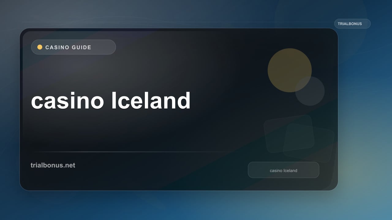 Online casino Iceland Guide review