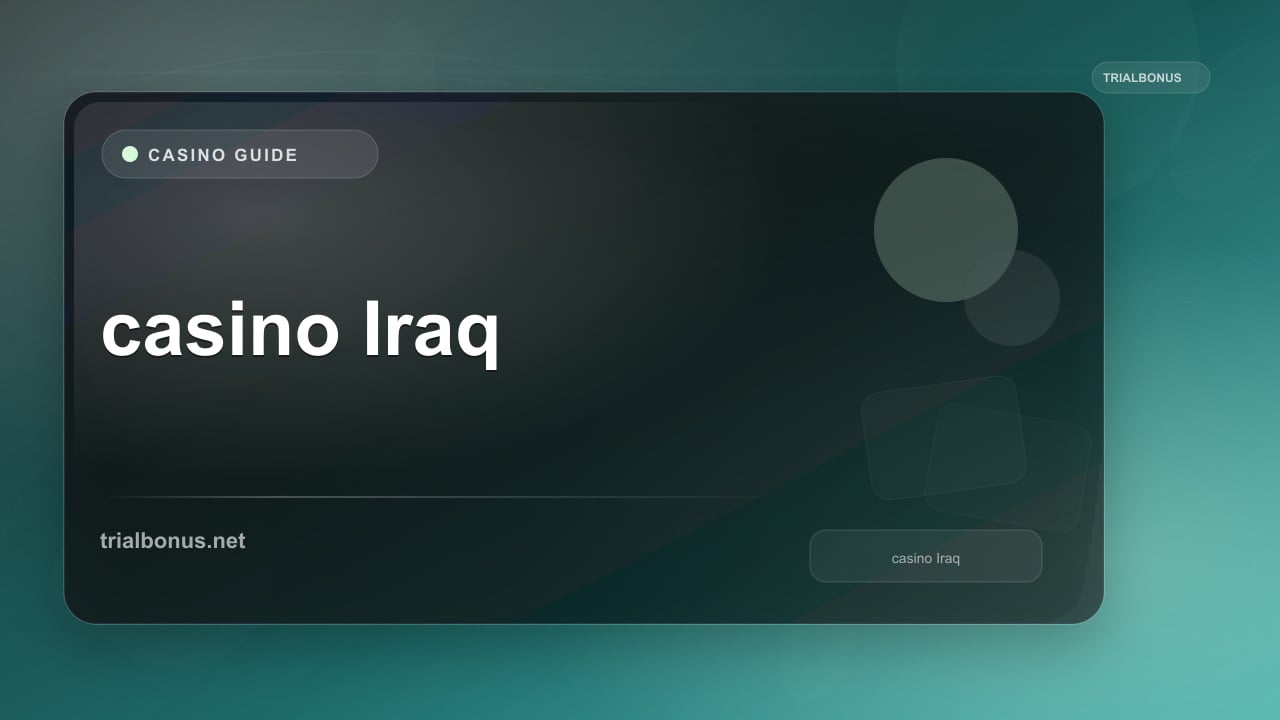 Online casino Iraq Guide review