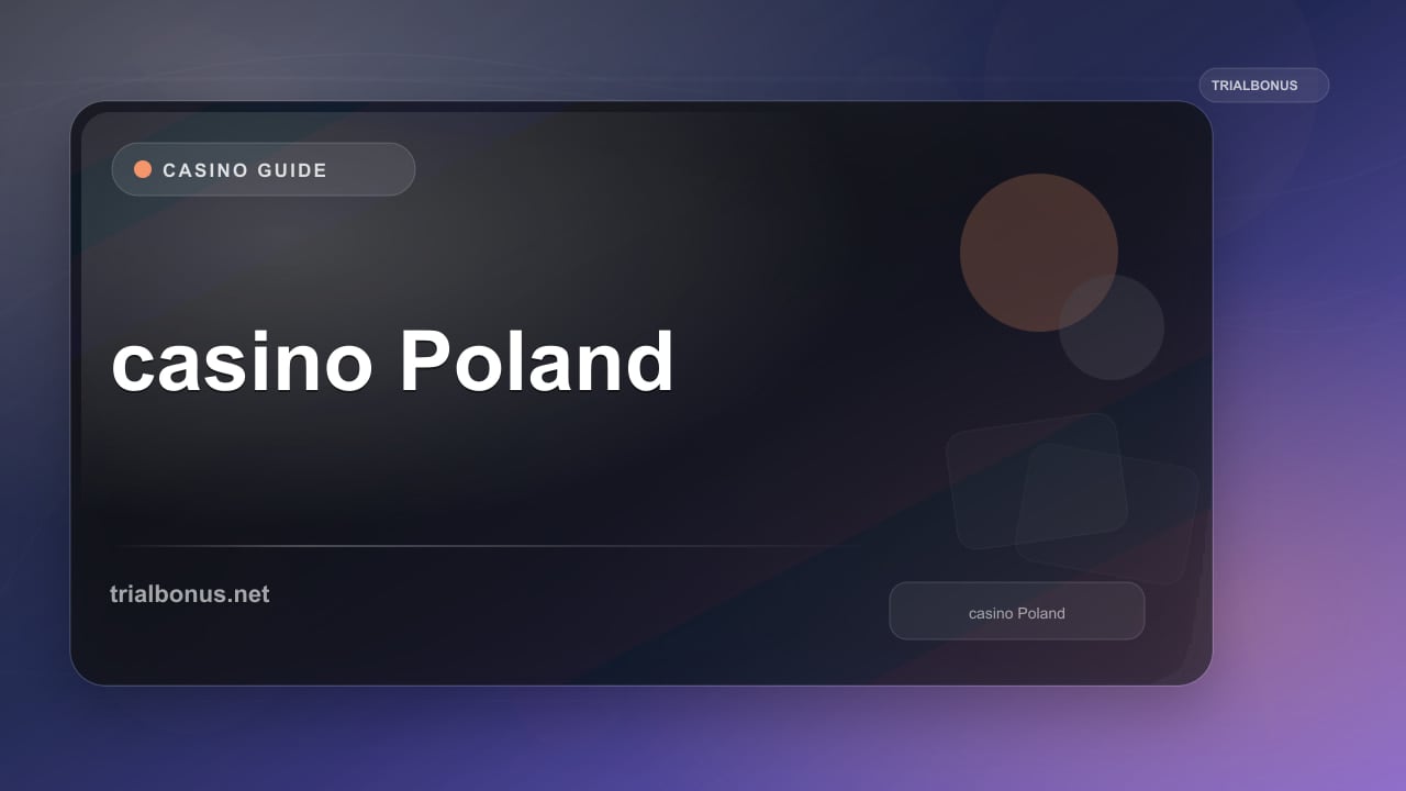 Online casino Poland review