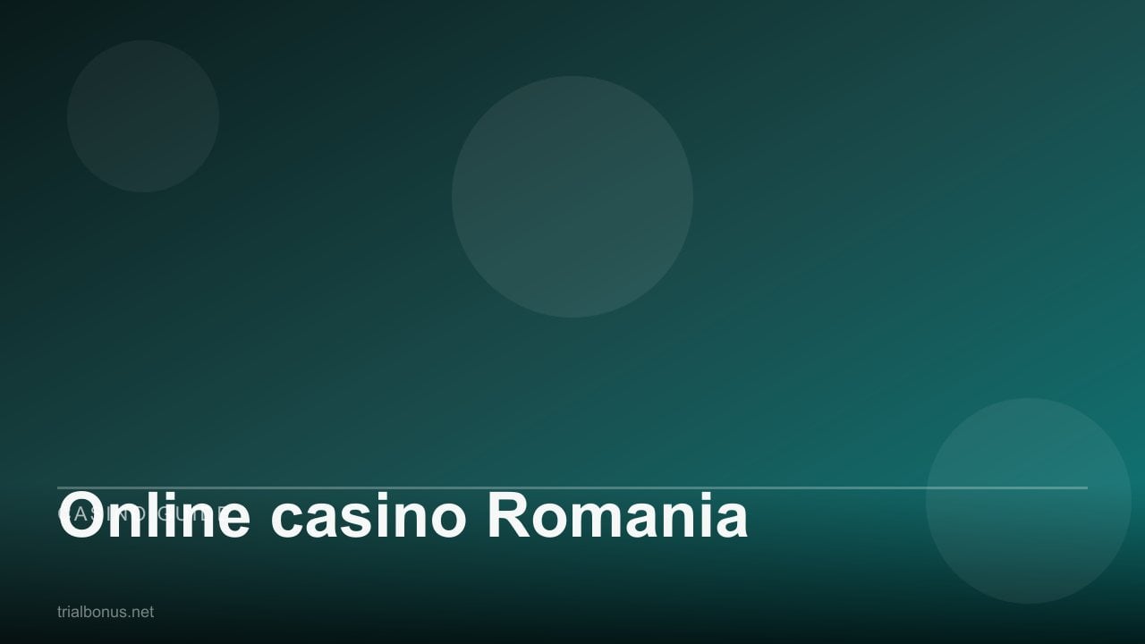 Online casino Romania review