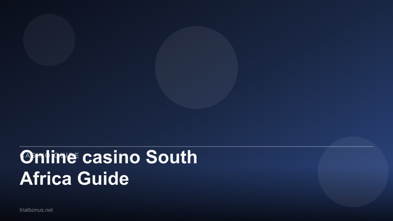 Online casino South Africa Guide review
