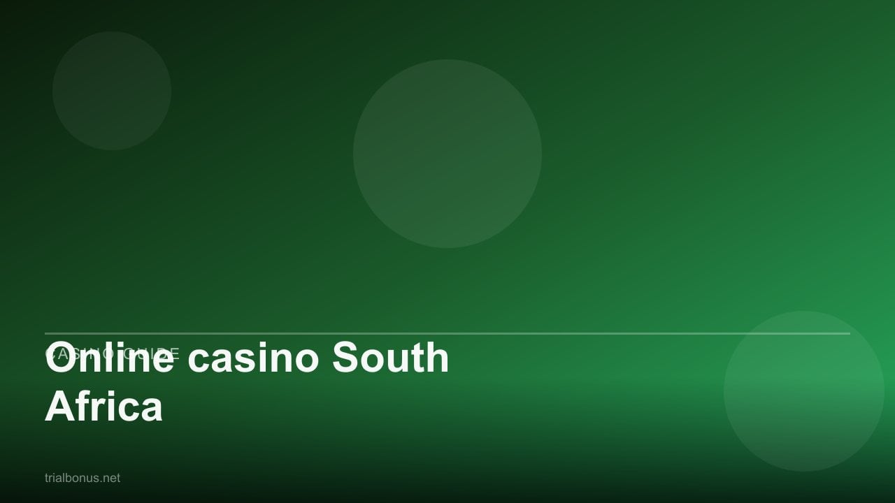 Online casino South Africa review