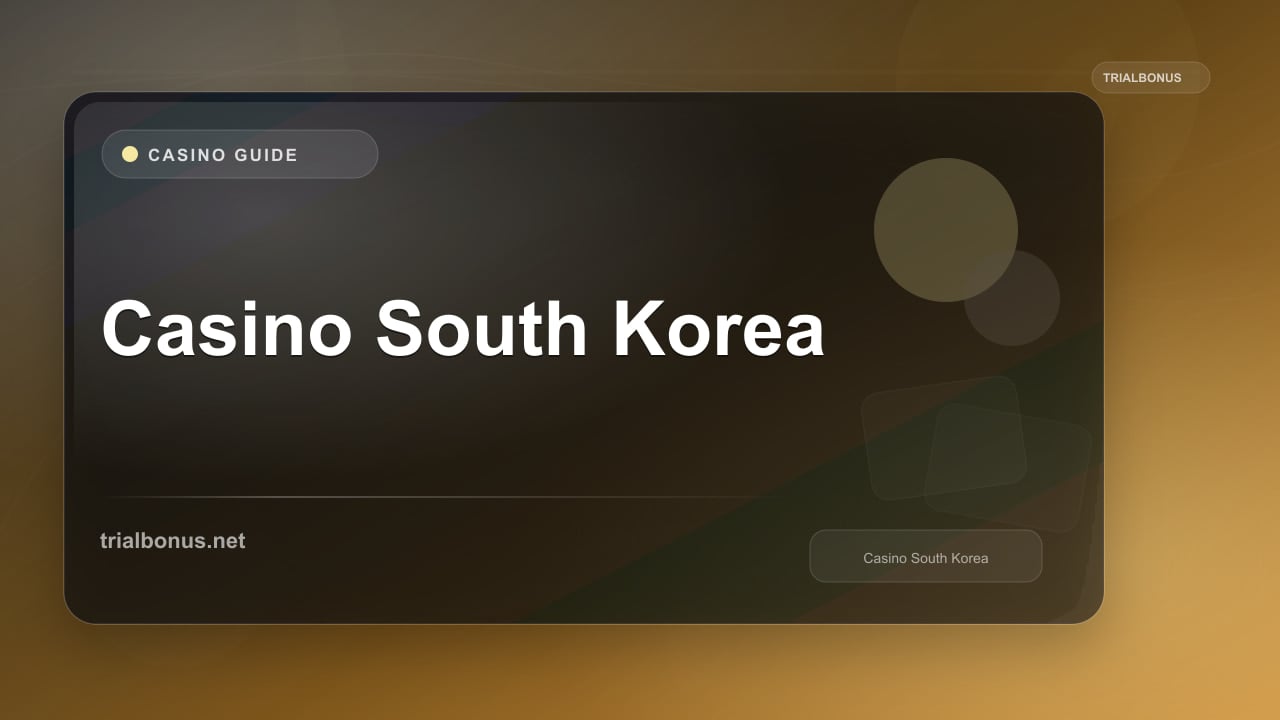 Online Casino South Korea Guide review