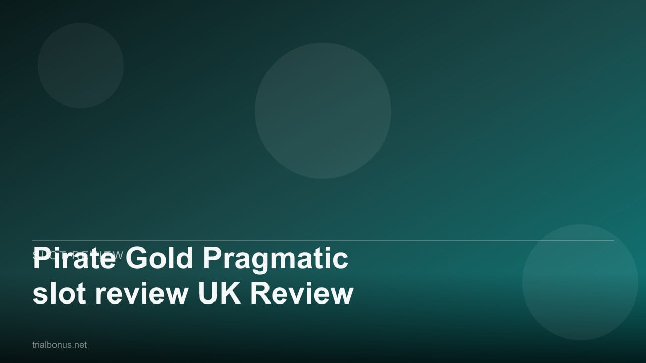 Pirate Gold Pragmatic slot review UK Review review