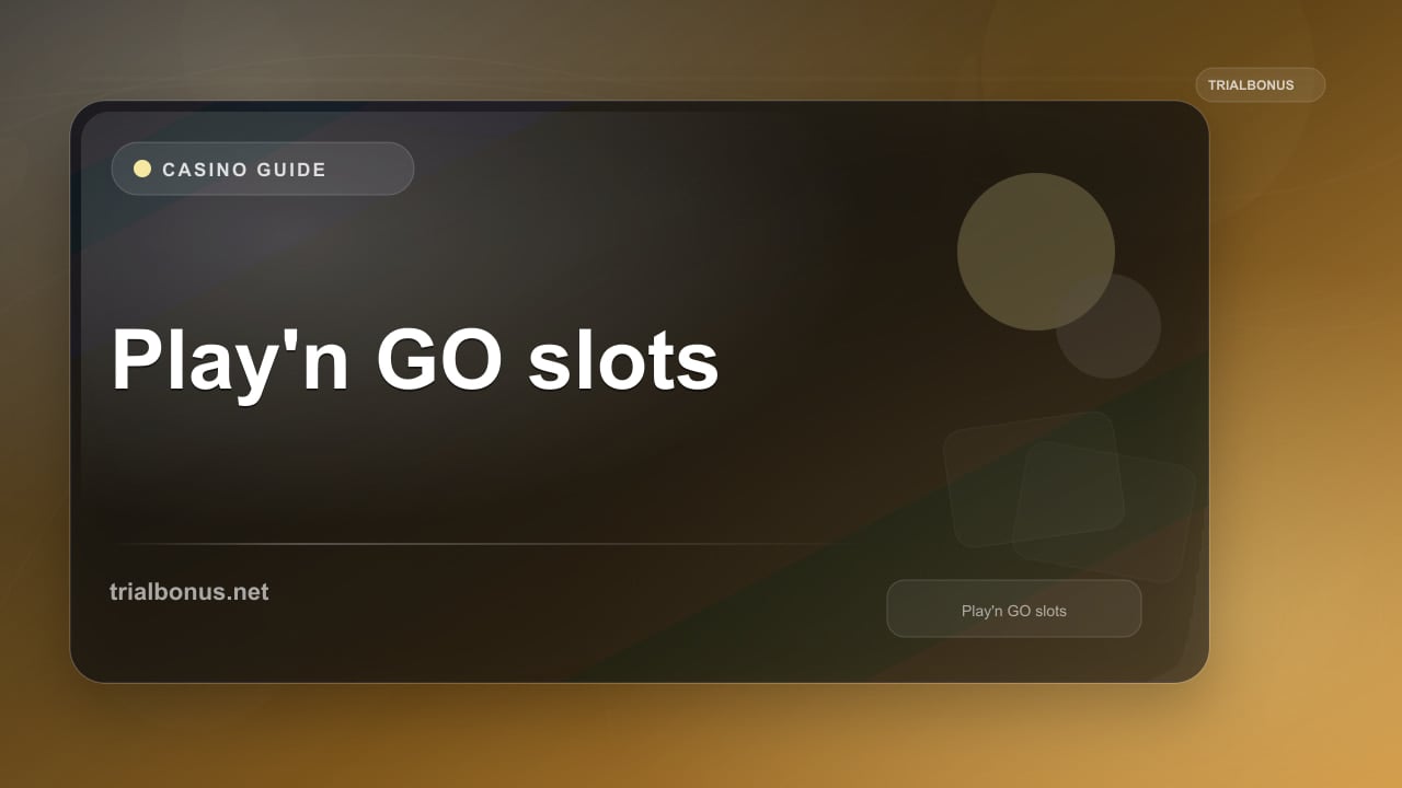 Play'n GO slots UK guide review
