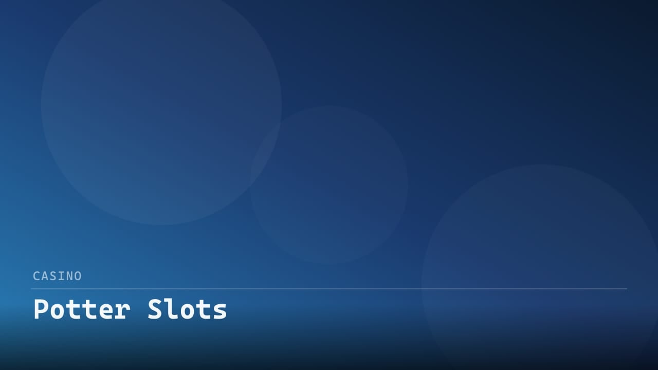 Potter Slots review