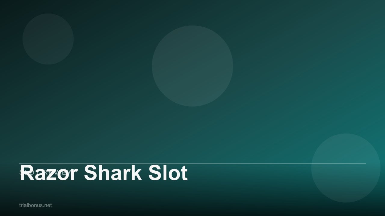 Razor Shark Slot review