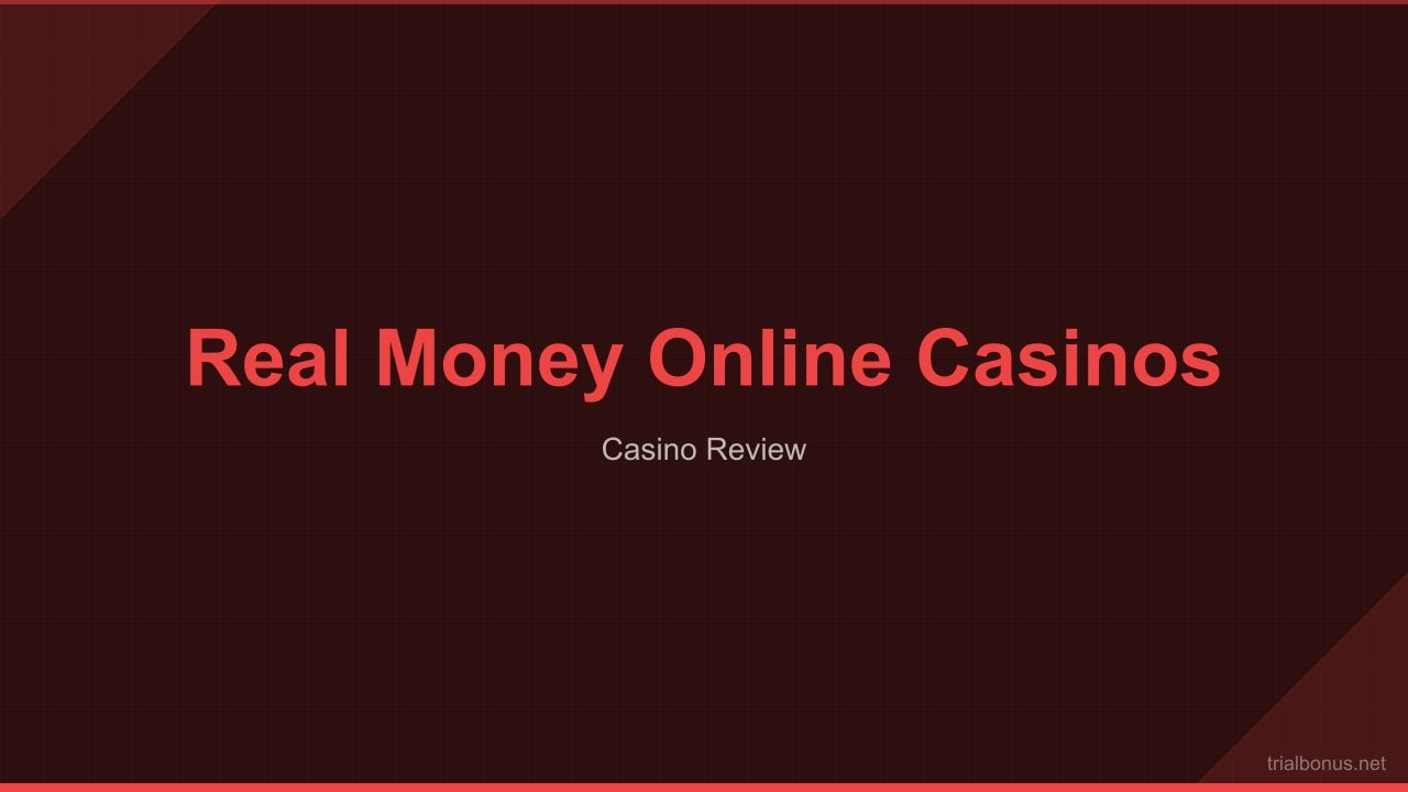 Unveiling the Dynamics of Real Money Online Casinos review