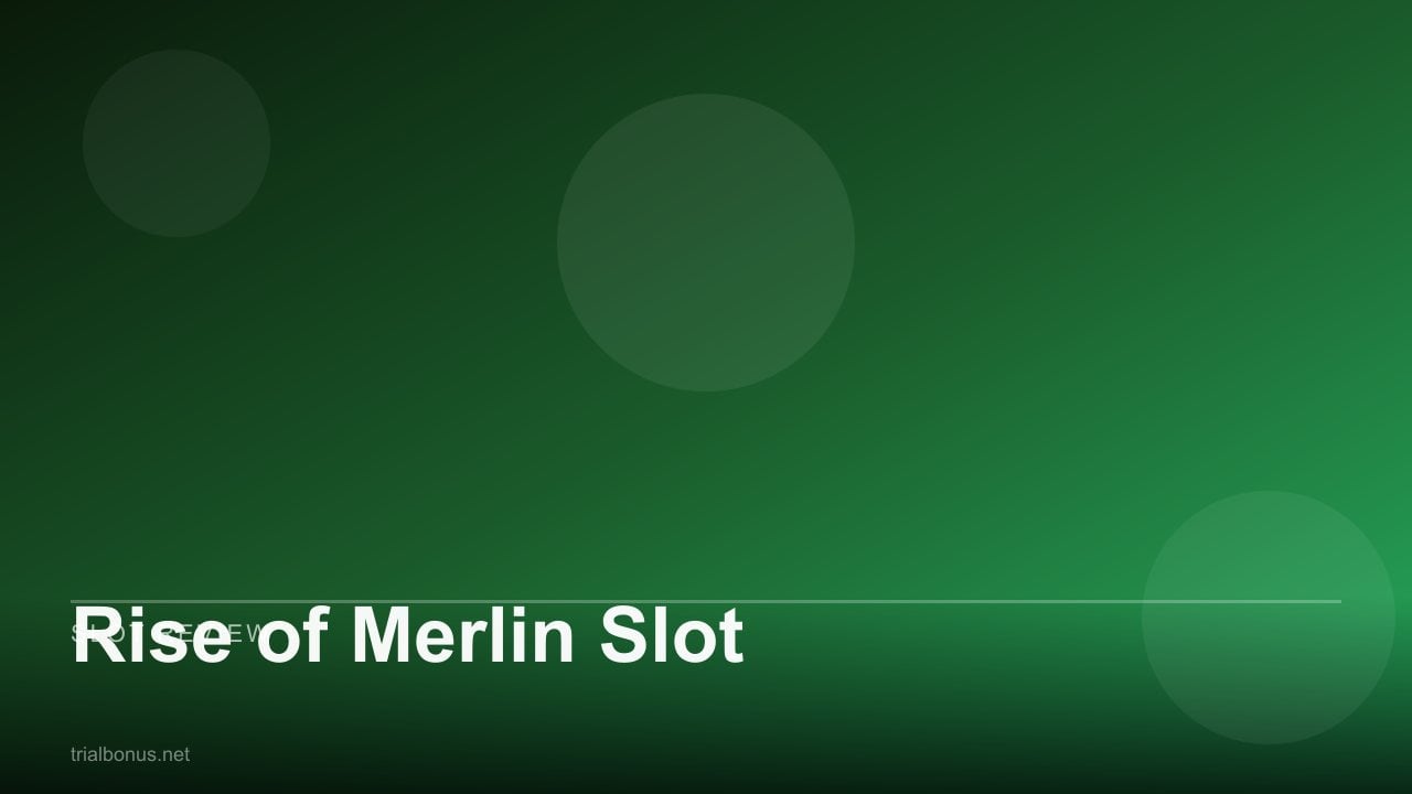 Rise of Merlin Slot review