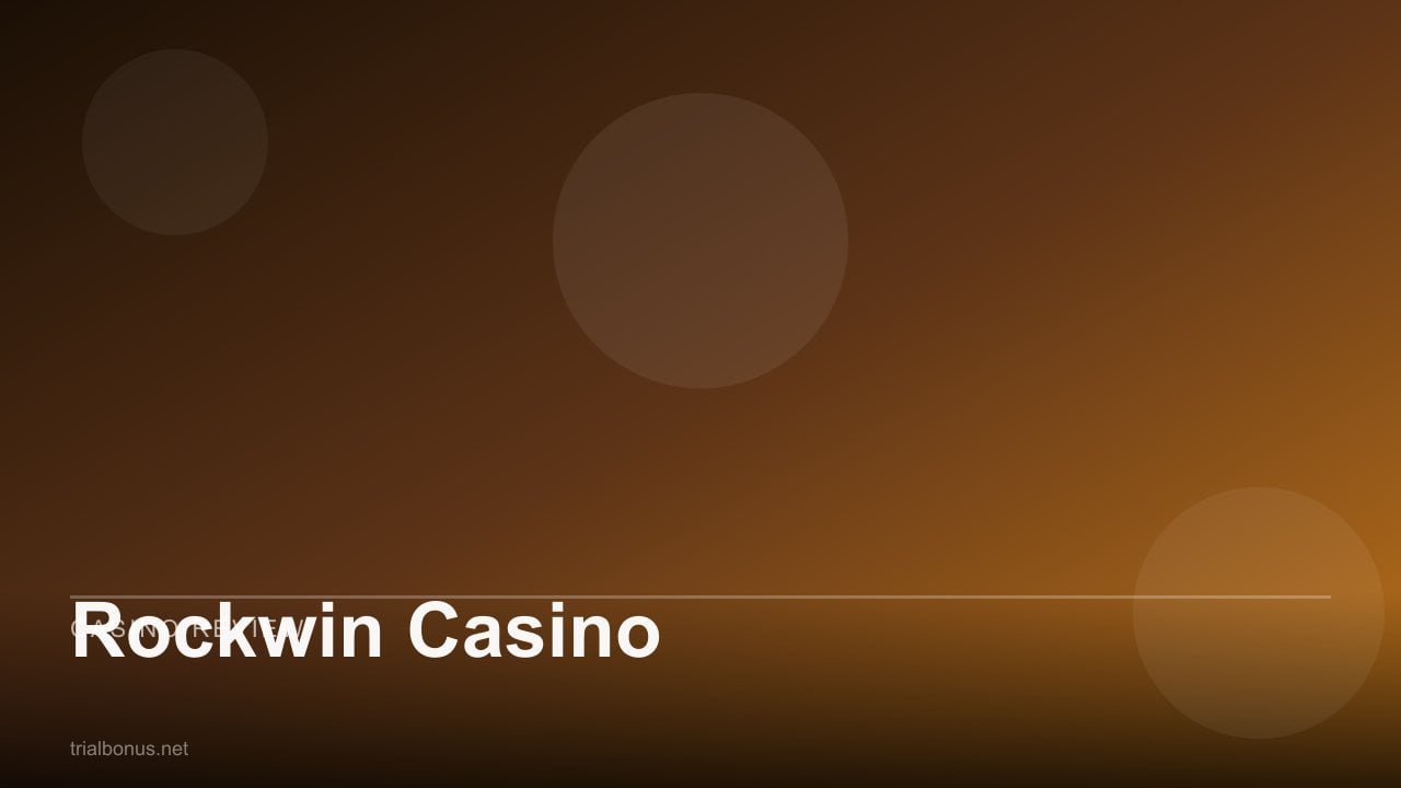 Rockwin Casino review