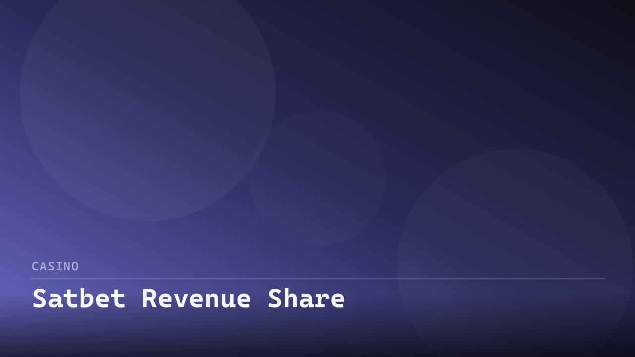 Satbet Revenue Share review