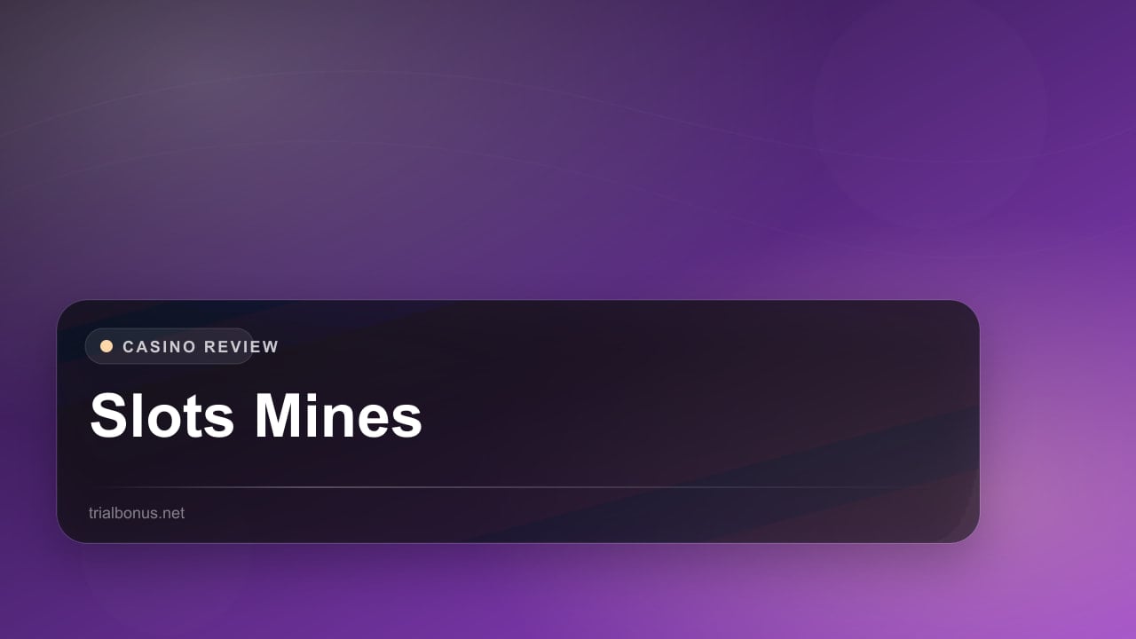 Slots Mines review