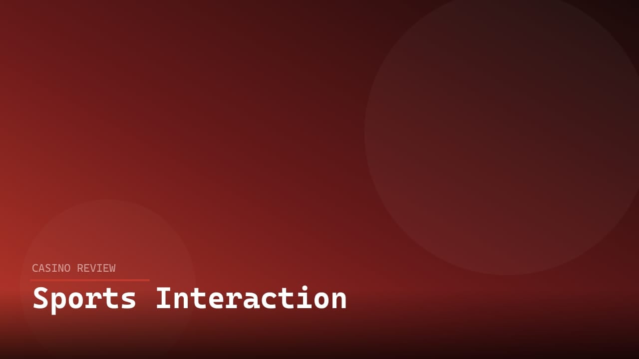 Sports Interaction review