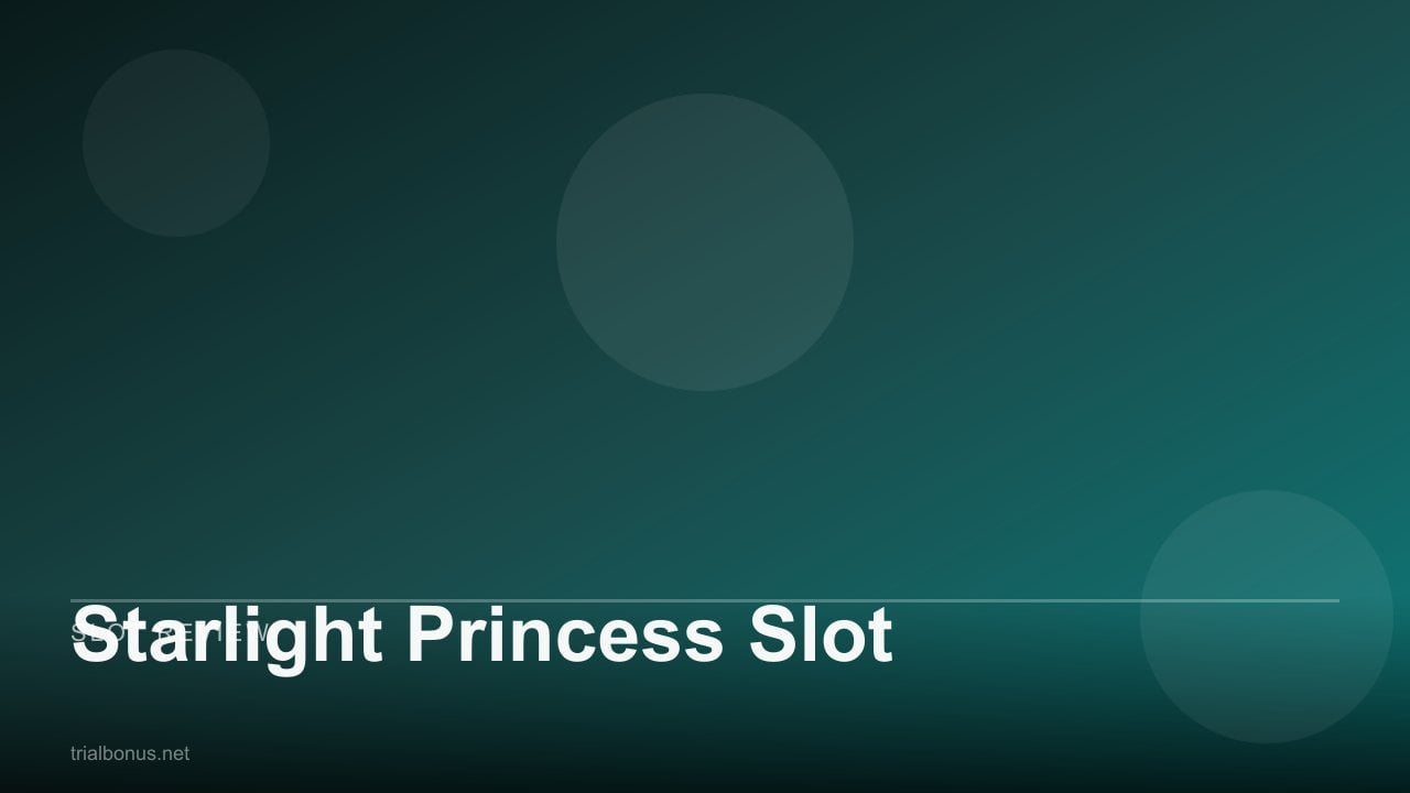 Starlight Princess Slot review